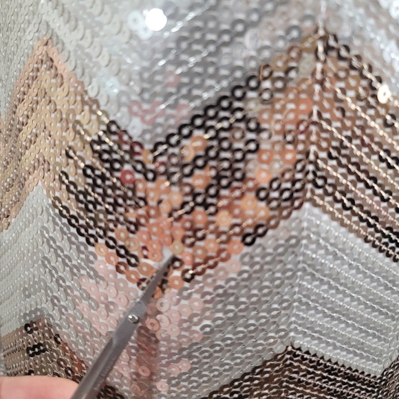 Whbm sequin show stopper dress xl - Picture 4 of 7